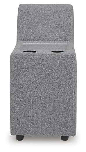 Modmax Reclining Sectional with Console - galleria furniture outlet