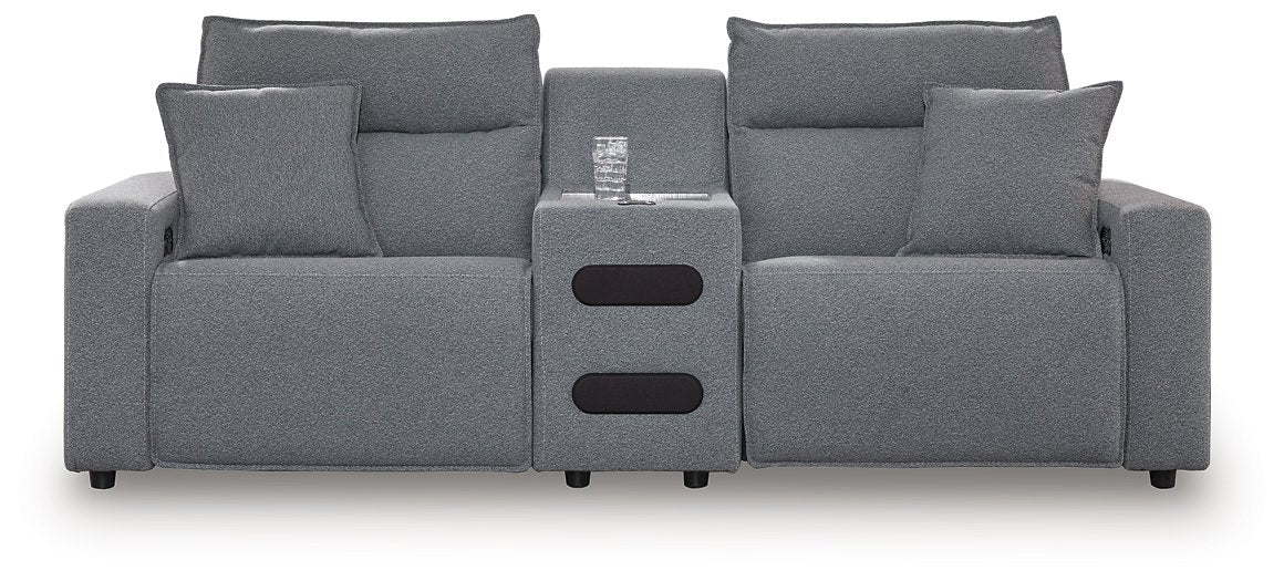 Modmax Power Reclining Sectional - galleria furniture outlet