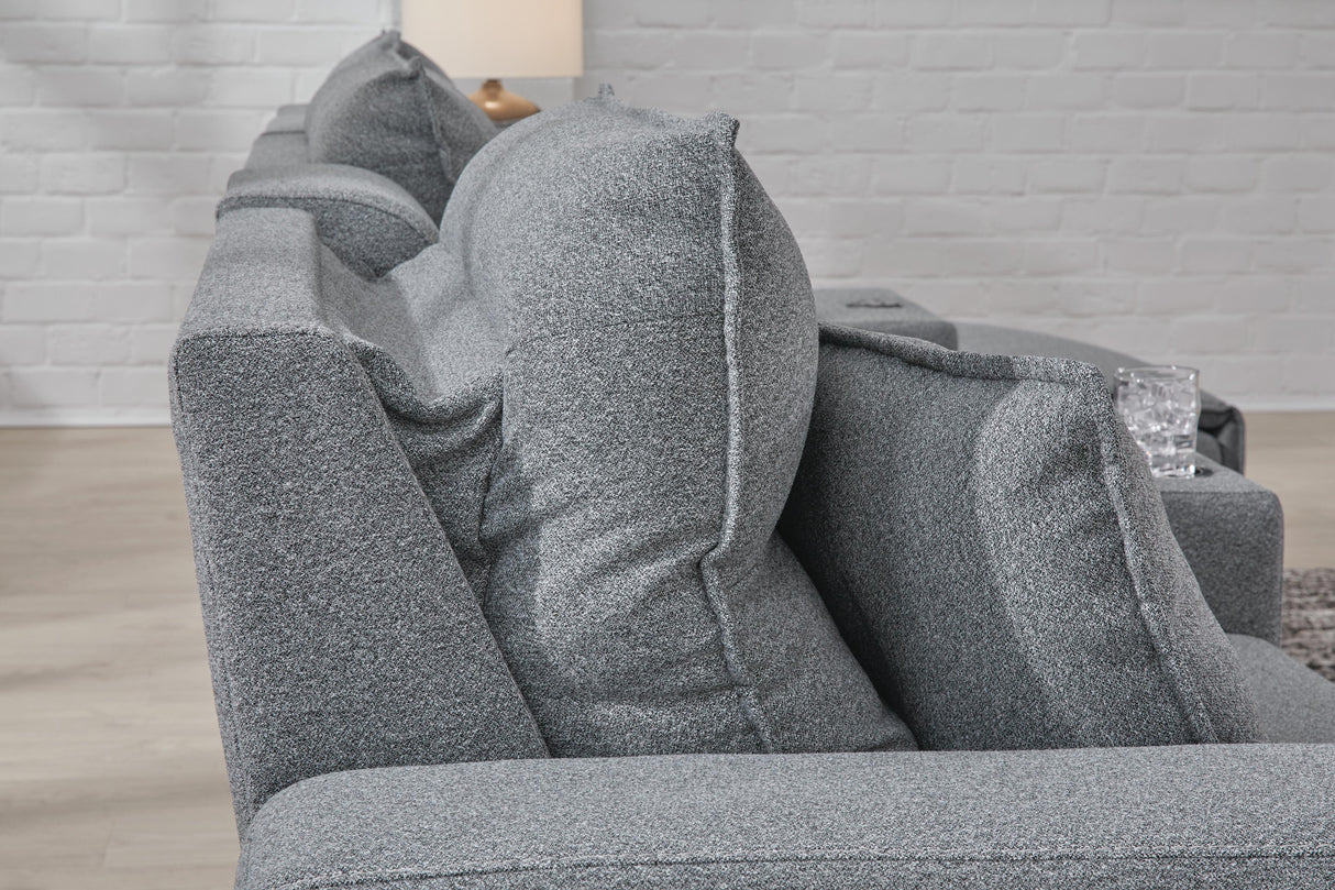 Modmax II Power Reclining Sectional with Chaise and Console