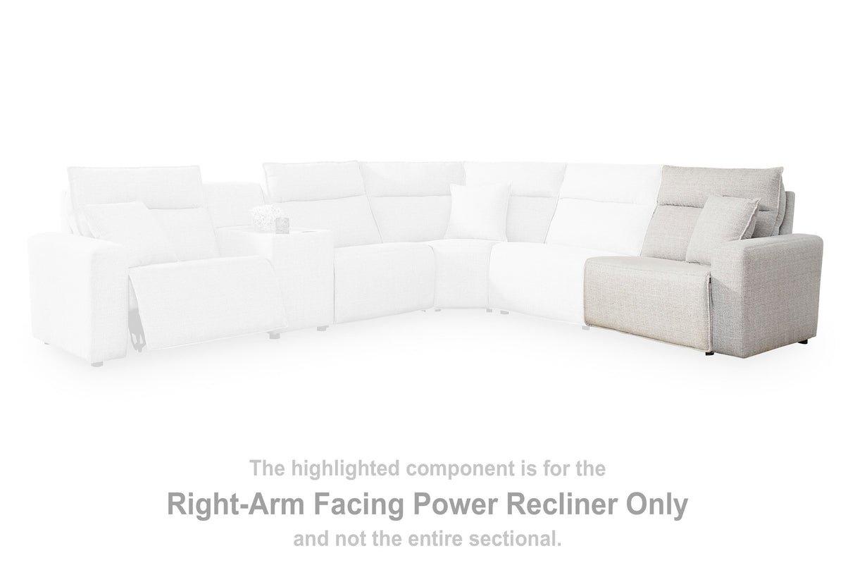 Modmax II Power Reclining Sectional with Chaise and Audio Consoles