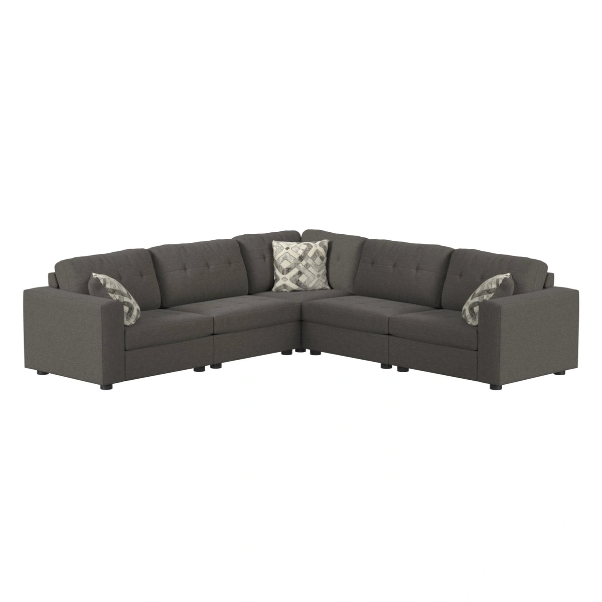 Options One Chair in Palmer Plus Ash with 1 Pillow 20"