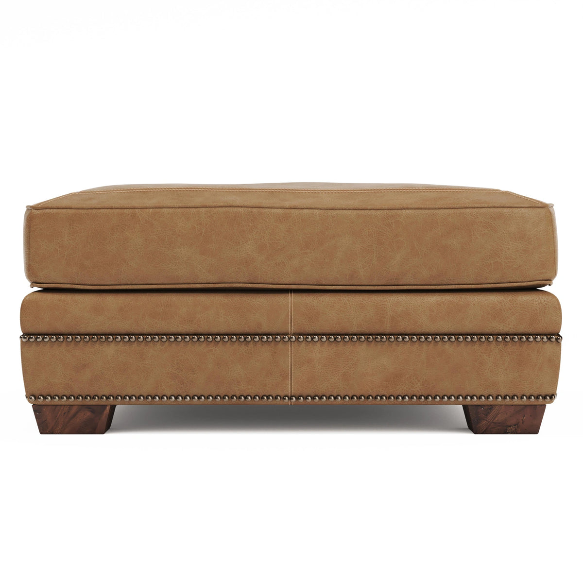 Grandview Leather Ottoman