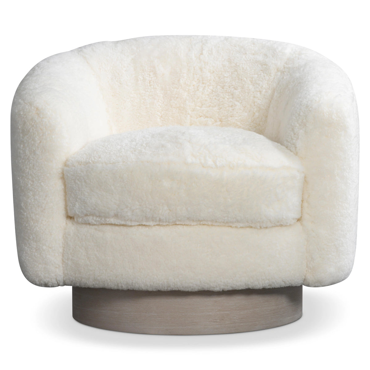 Camino Shearling Swivel Chair