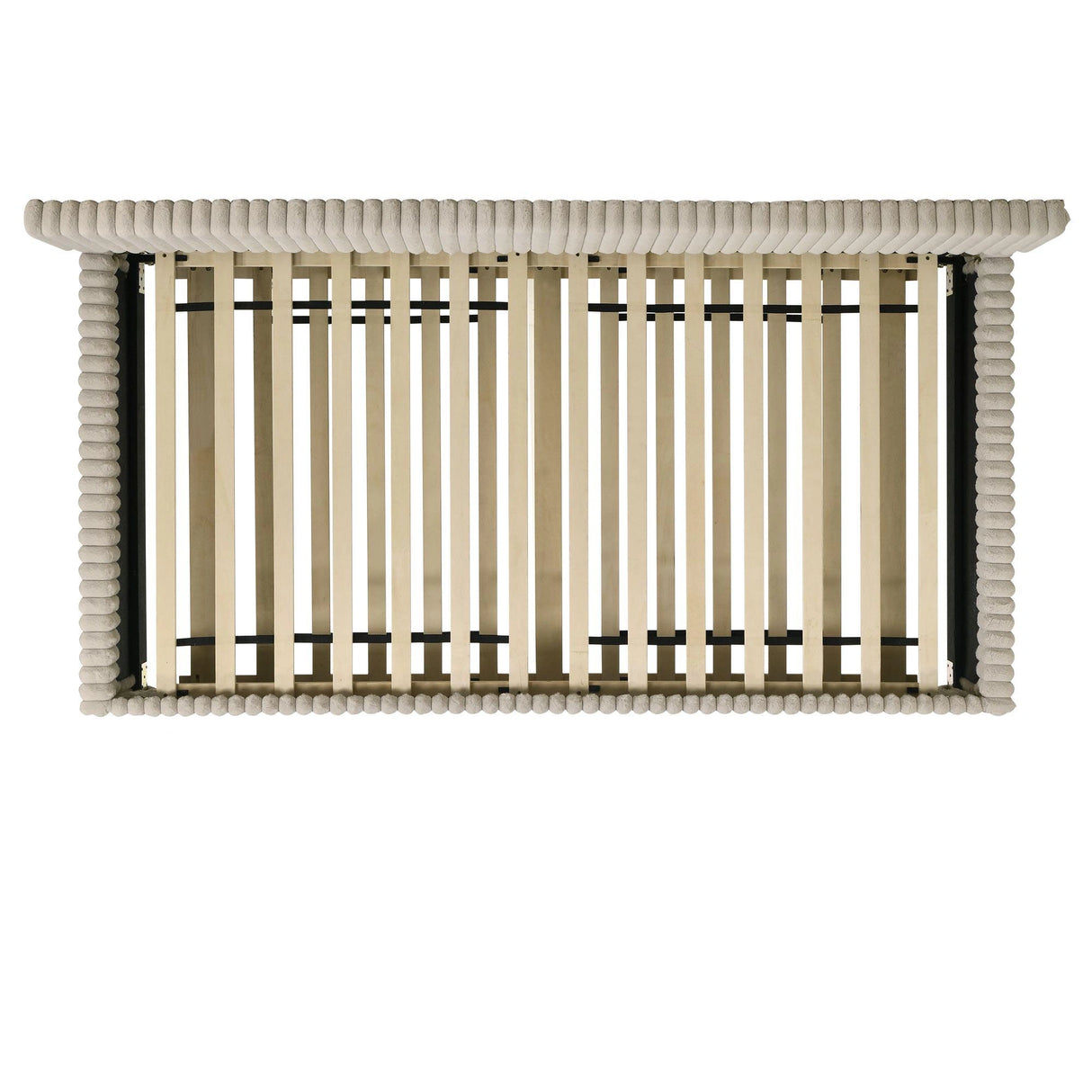 Arden Twin Daybed with Trundle in Corduroy Beige