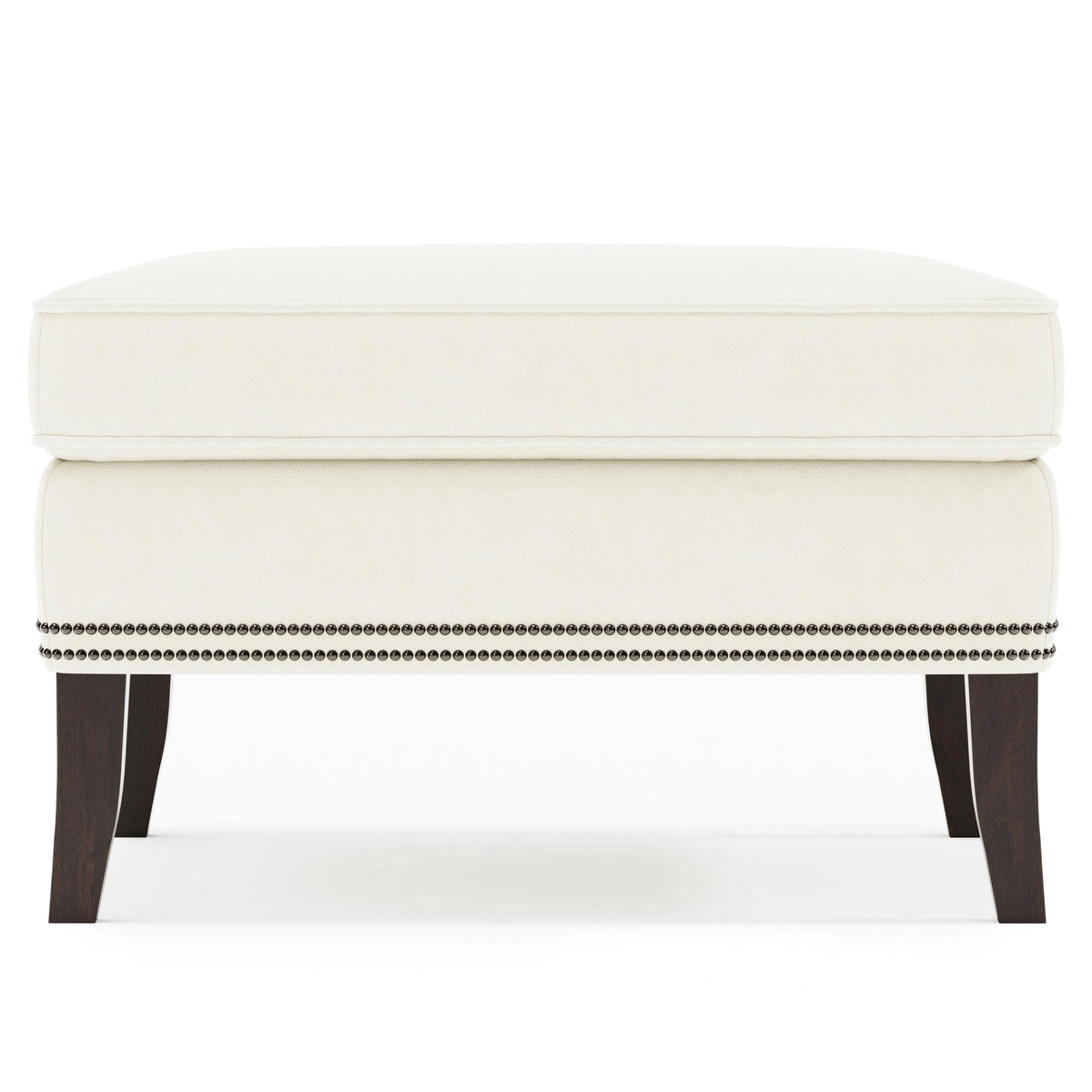 Kingston Leather Ottoman