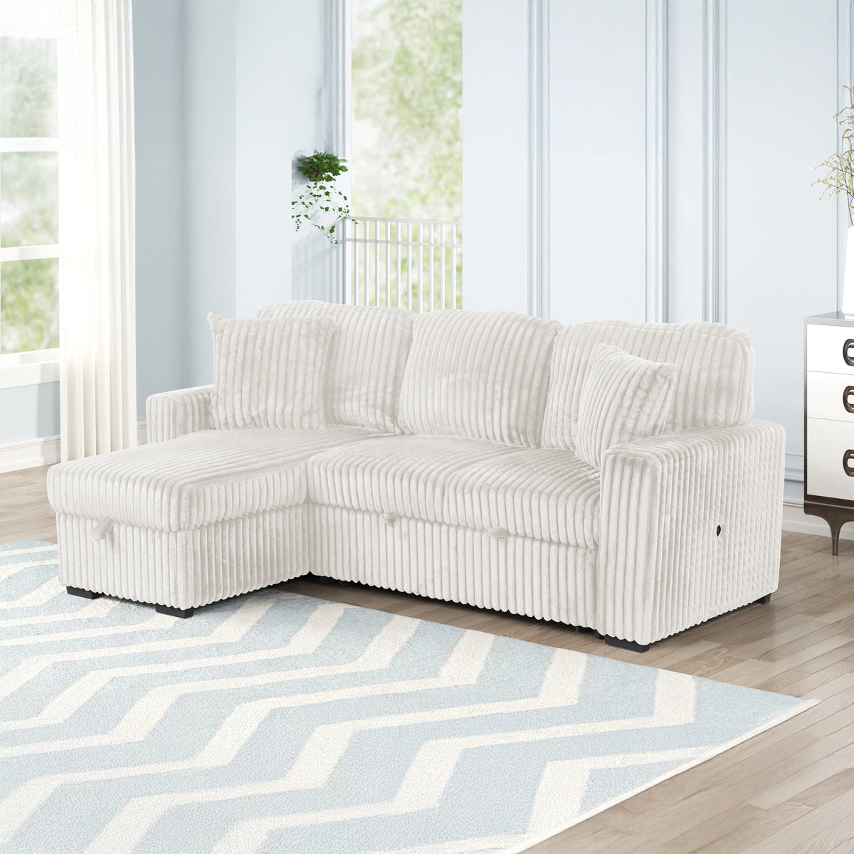 Plush Sectional