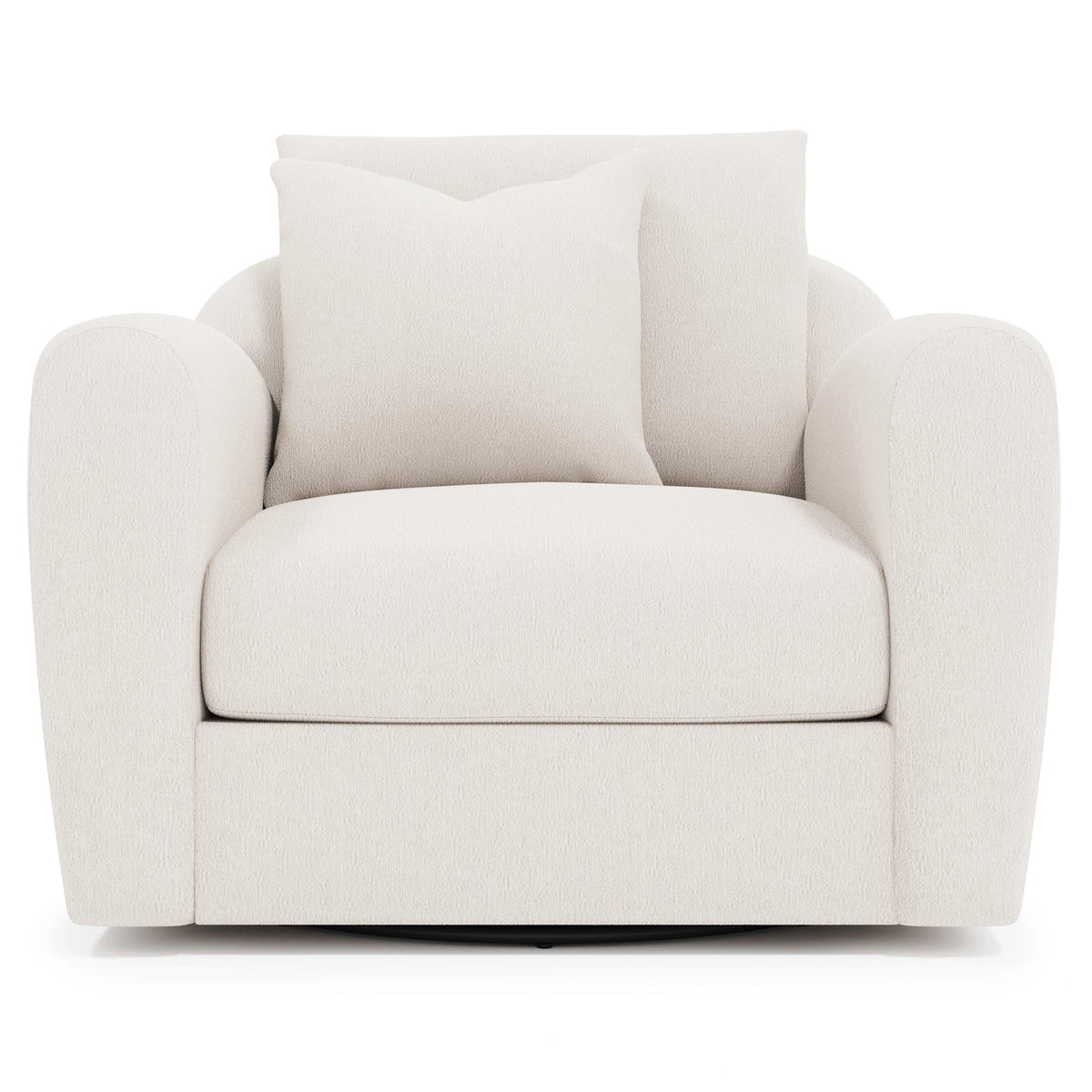 Asher Fabric Swivel Chair