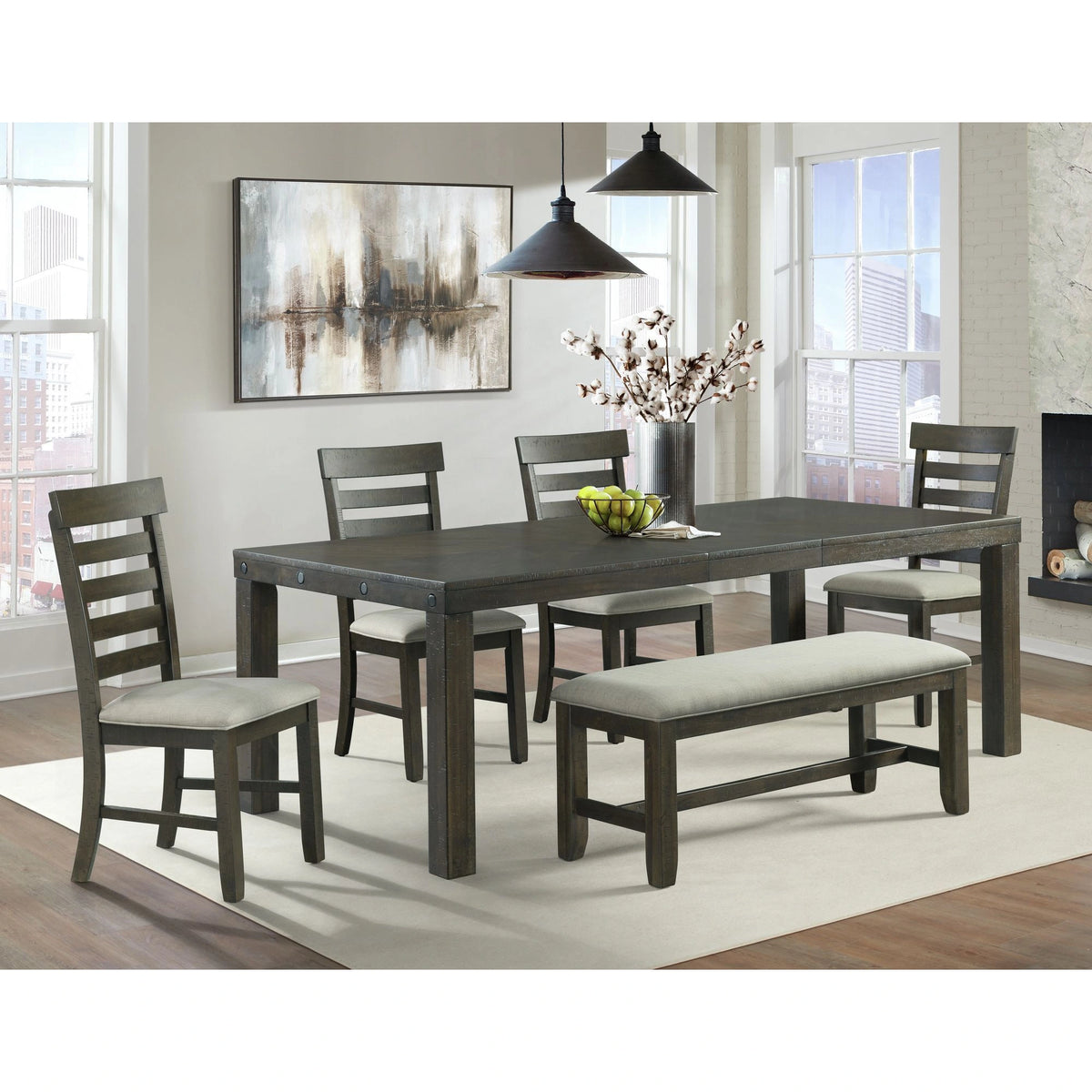 Colorado Bench Charcoal