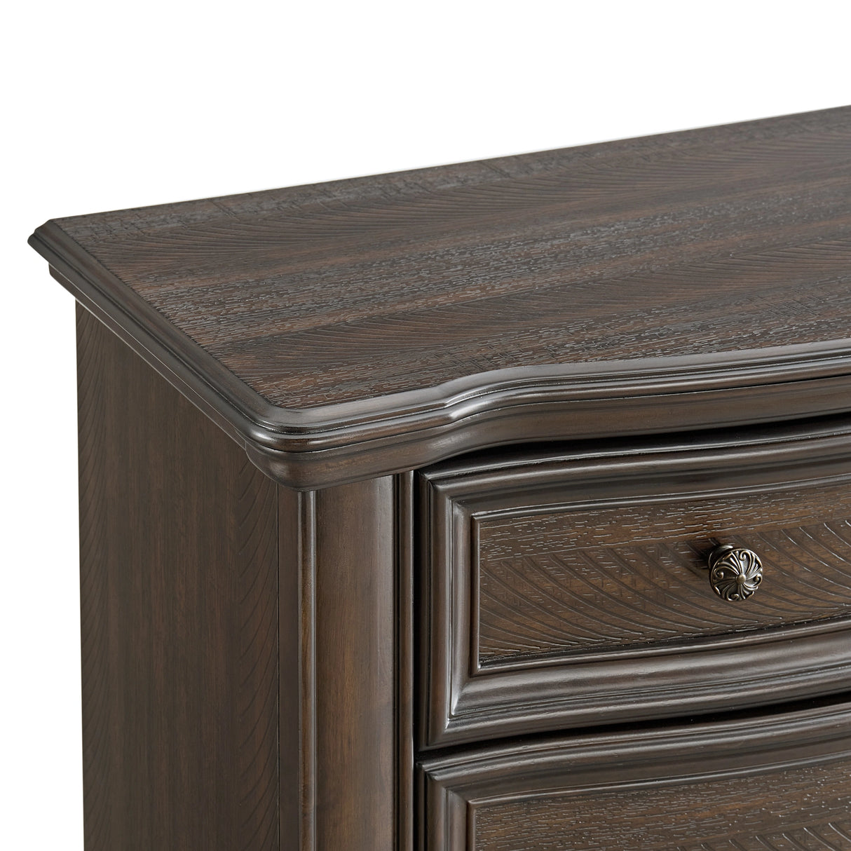 Brunswick Dresser and Mirror Set in Mahogany