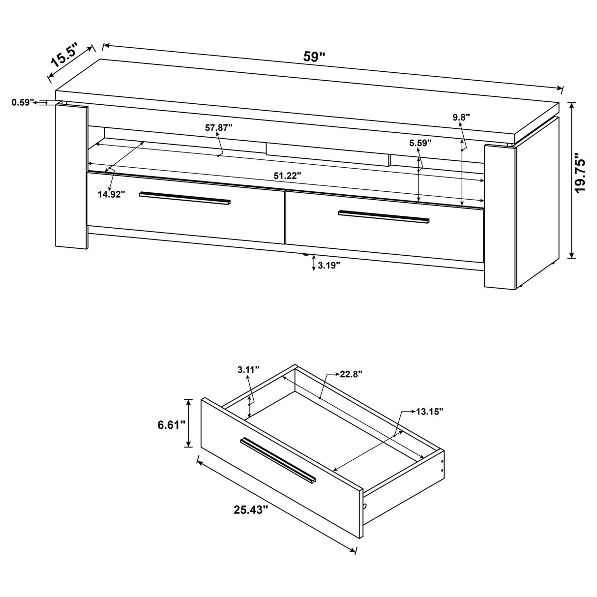 Elkton TV Stand