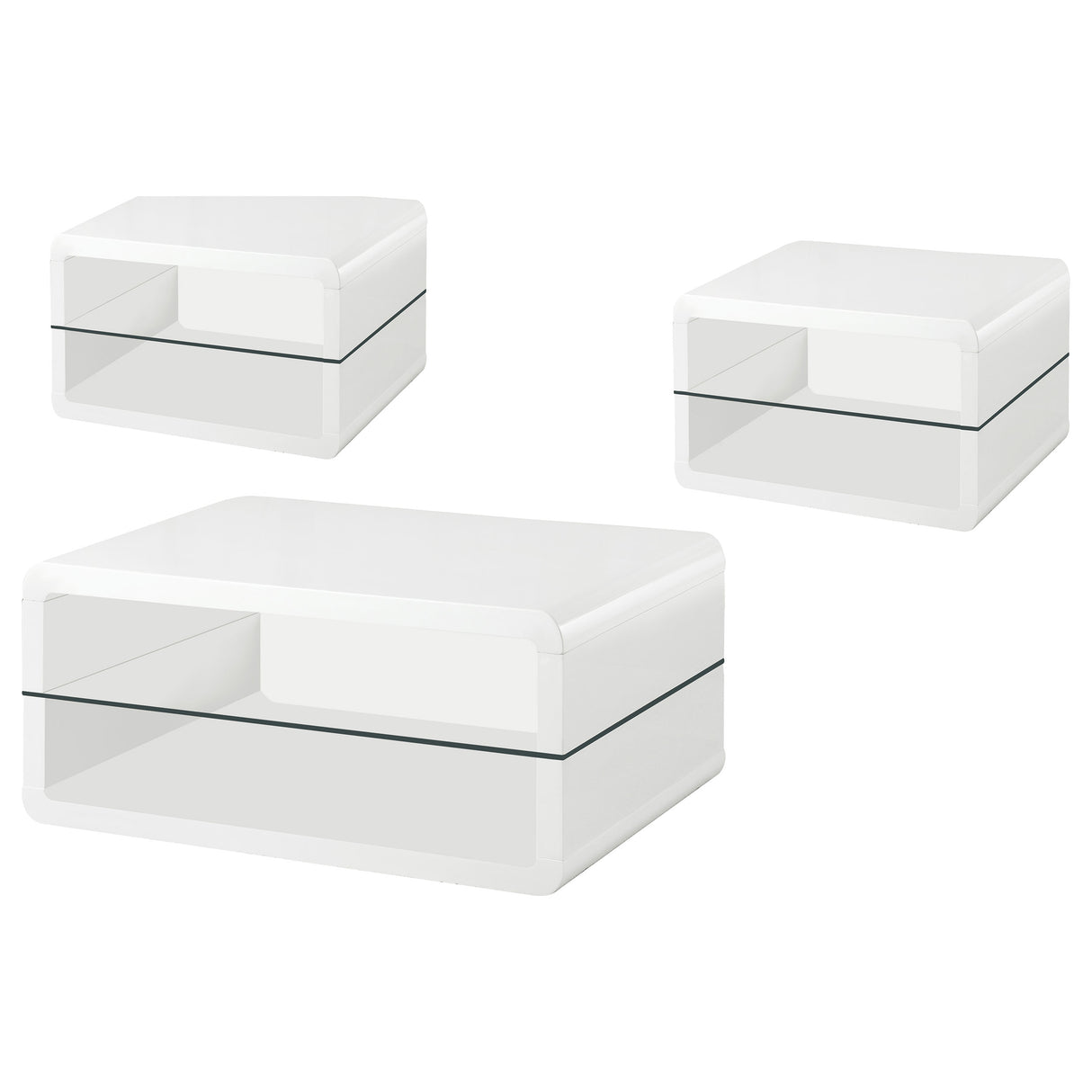 Elana Coffee Table Set - galleria furniture outlet