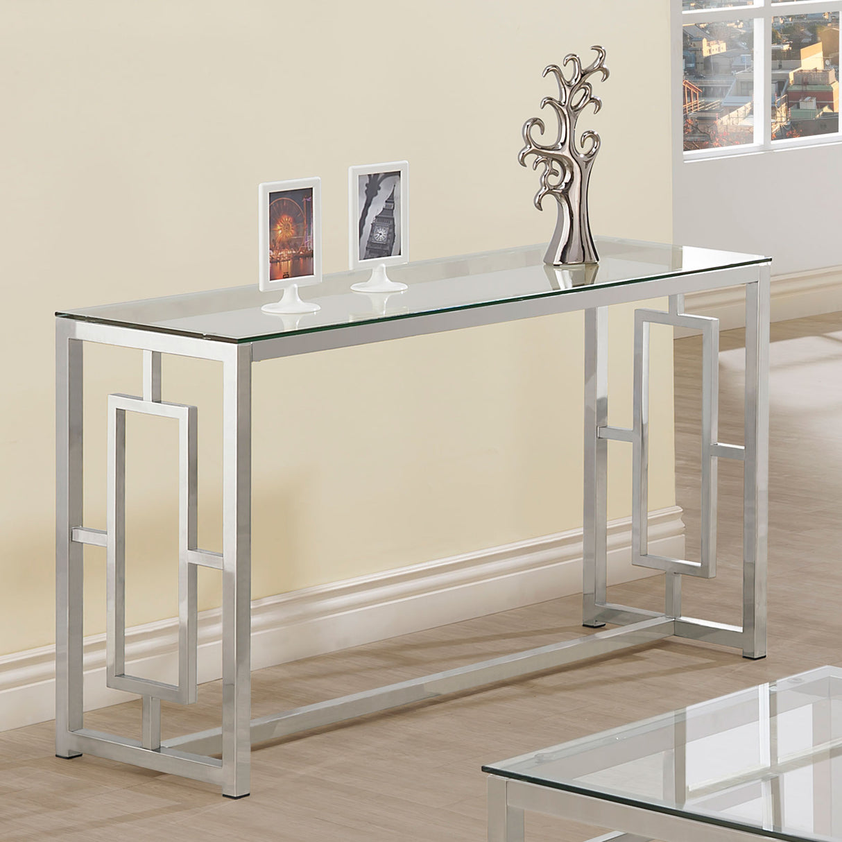 Merced Console Table - galleria furniture outlet