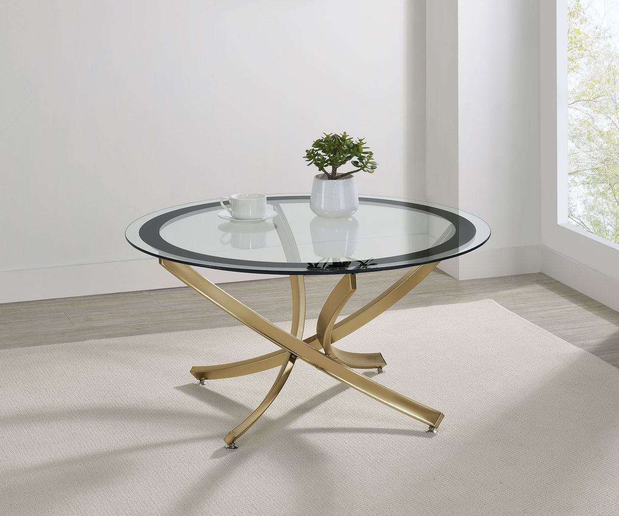 Brooke Coffee Table - galleria furniture outlet
