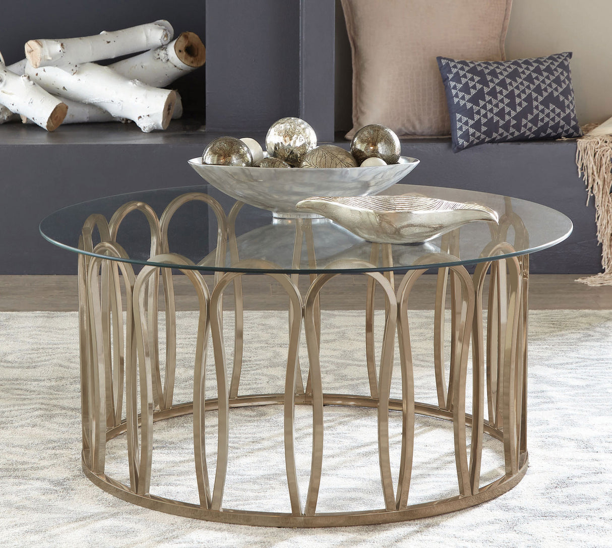 Monett Coffee Table - galleria furniture outlet