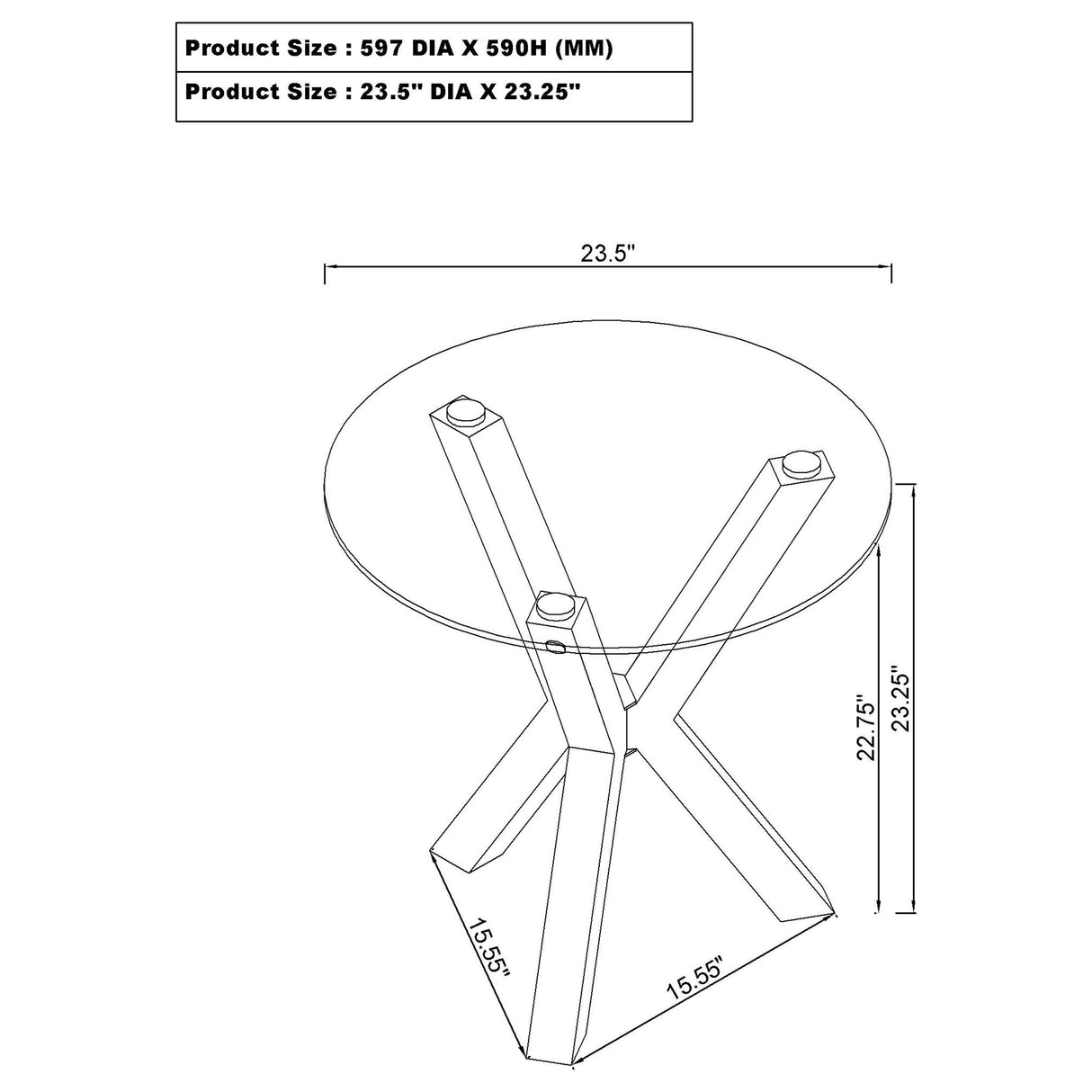 Kenzie End Table - galleria furniture outlet