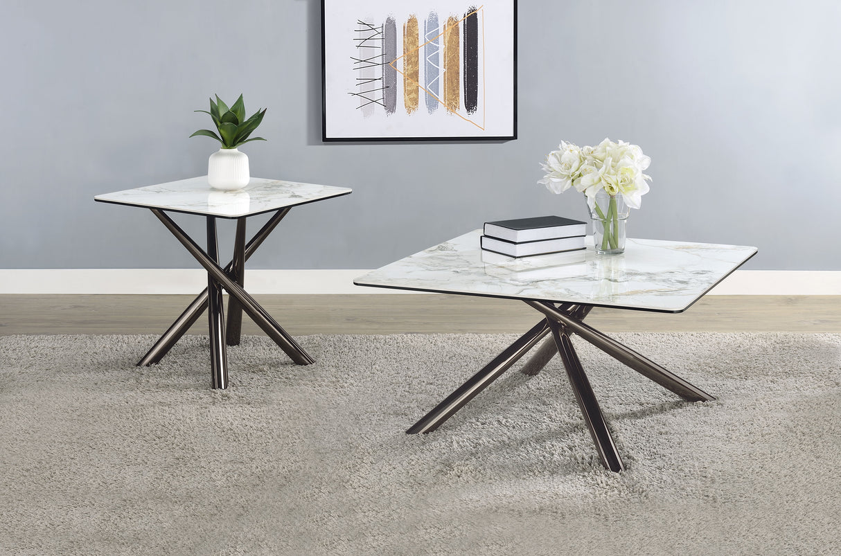 Carvell End Table - galleria furniture outlet