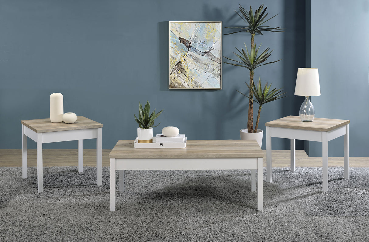 Stacie Coffee Table Set - galleria furniture outlet