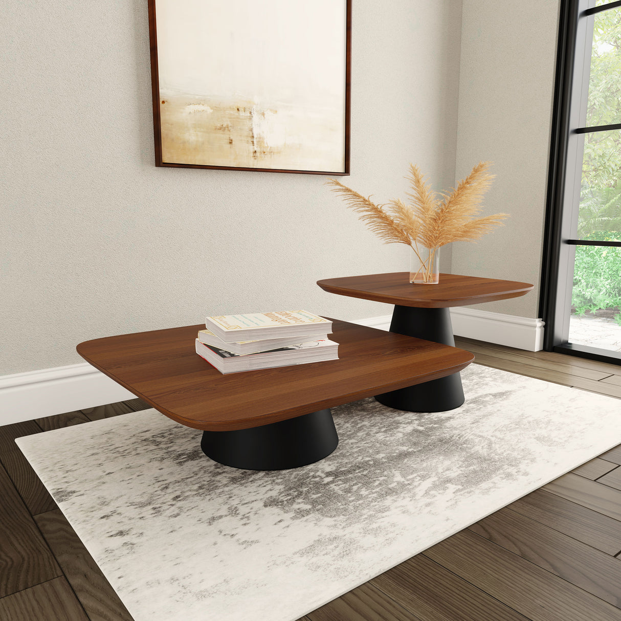 Eason Coffee Table Set - galleria furniture outlet