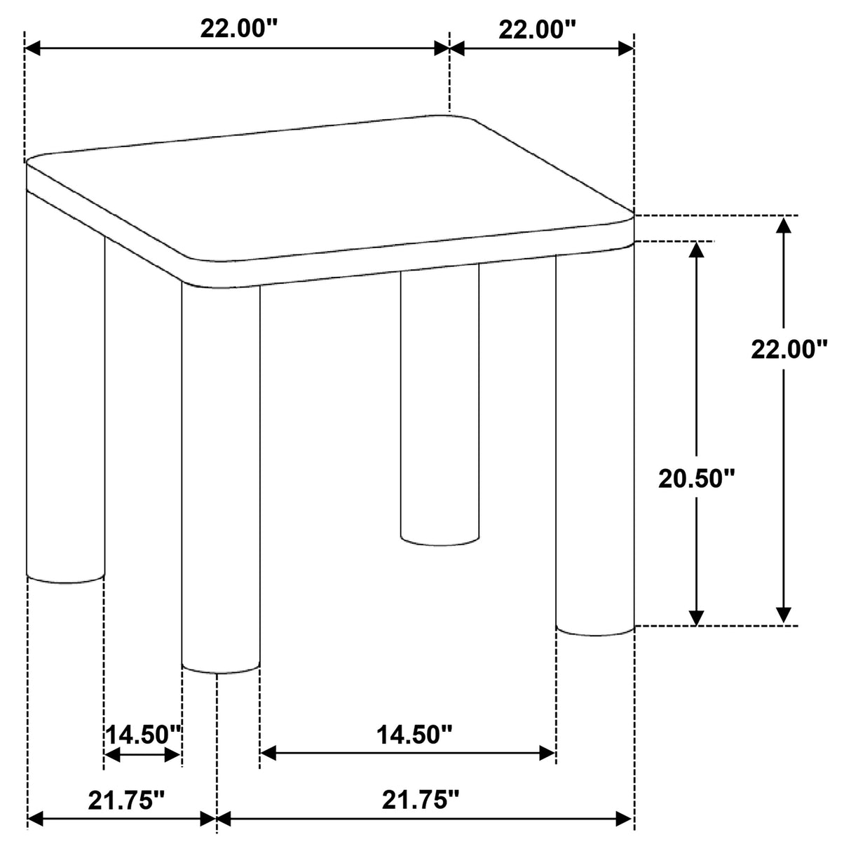 Castlewood End Table - galleria furniture outlet