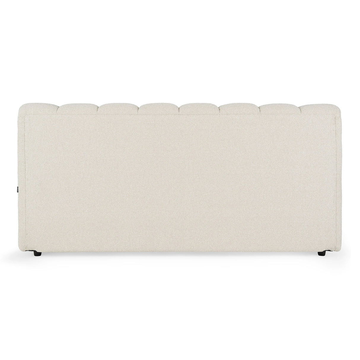 Harris - Modern Off-White Fabric Bed