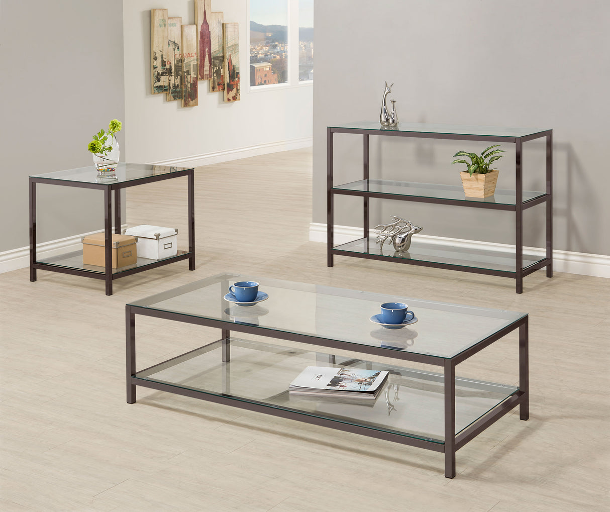Trini Coffee Table - galleria furniture outlet