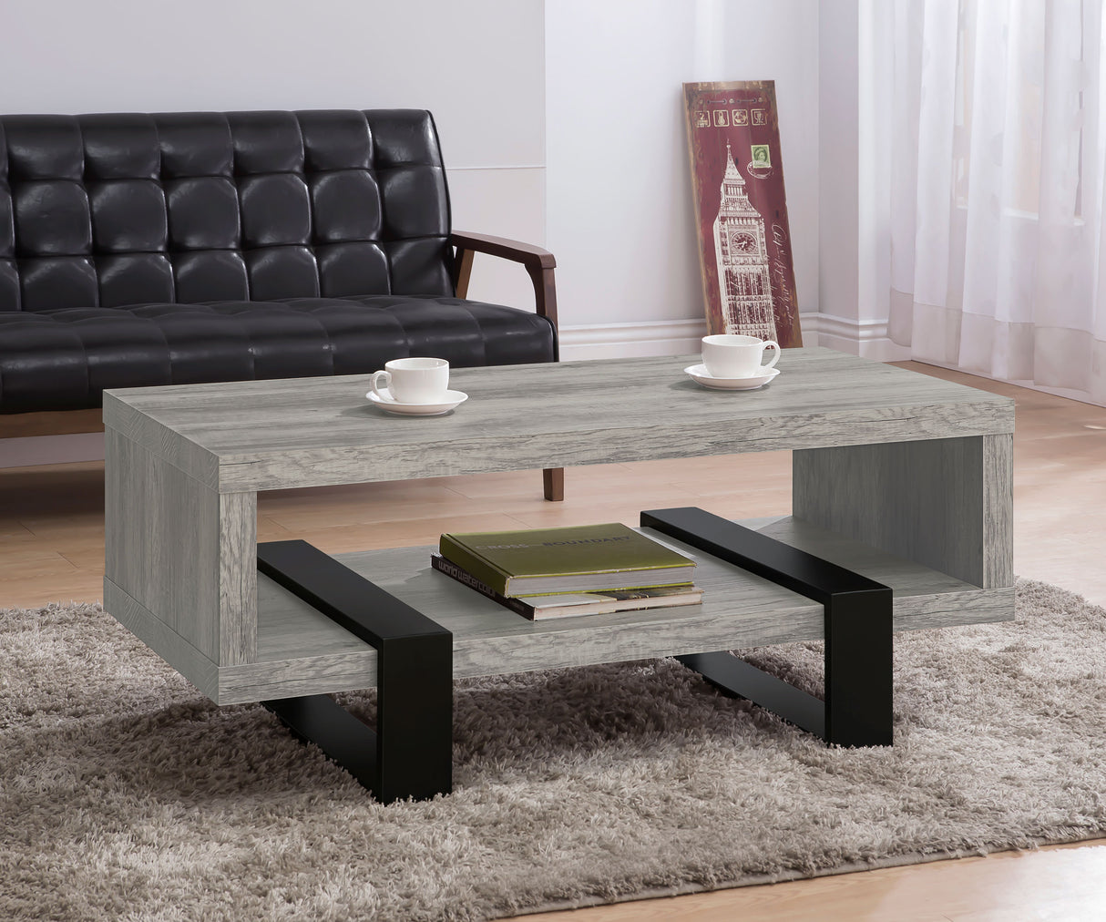 Dinard Coffee Table - galleria furniture outlet