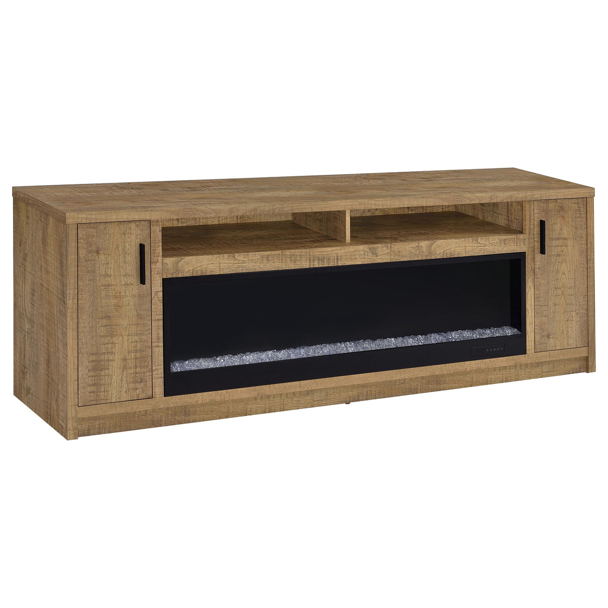 Eddy TV Stand Fireplace Console - galleria furniture outlet