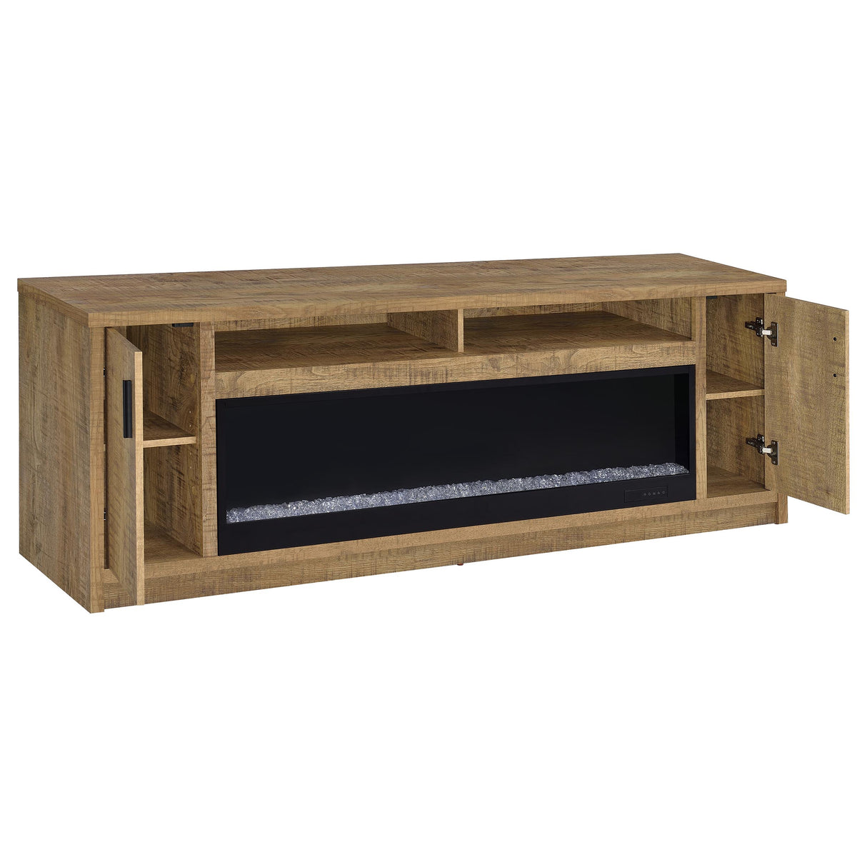 Eddy TV Stand Fireplace Console - galleria furniture outlet