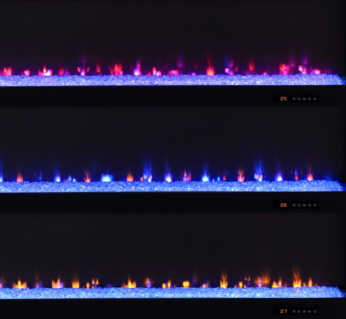 Eddy TV Stand Fireplace Console