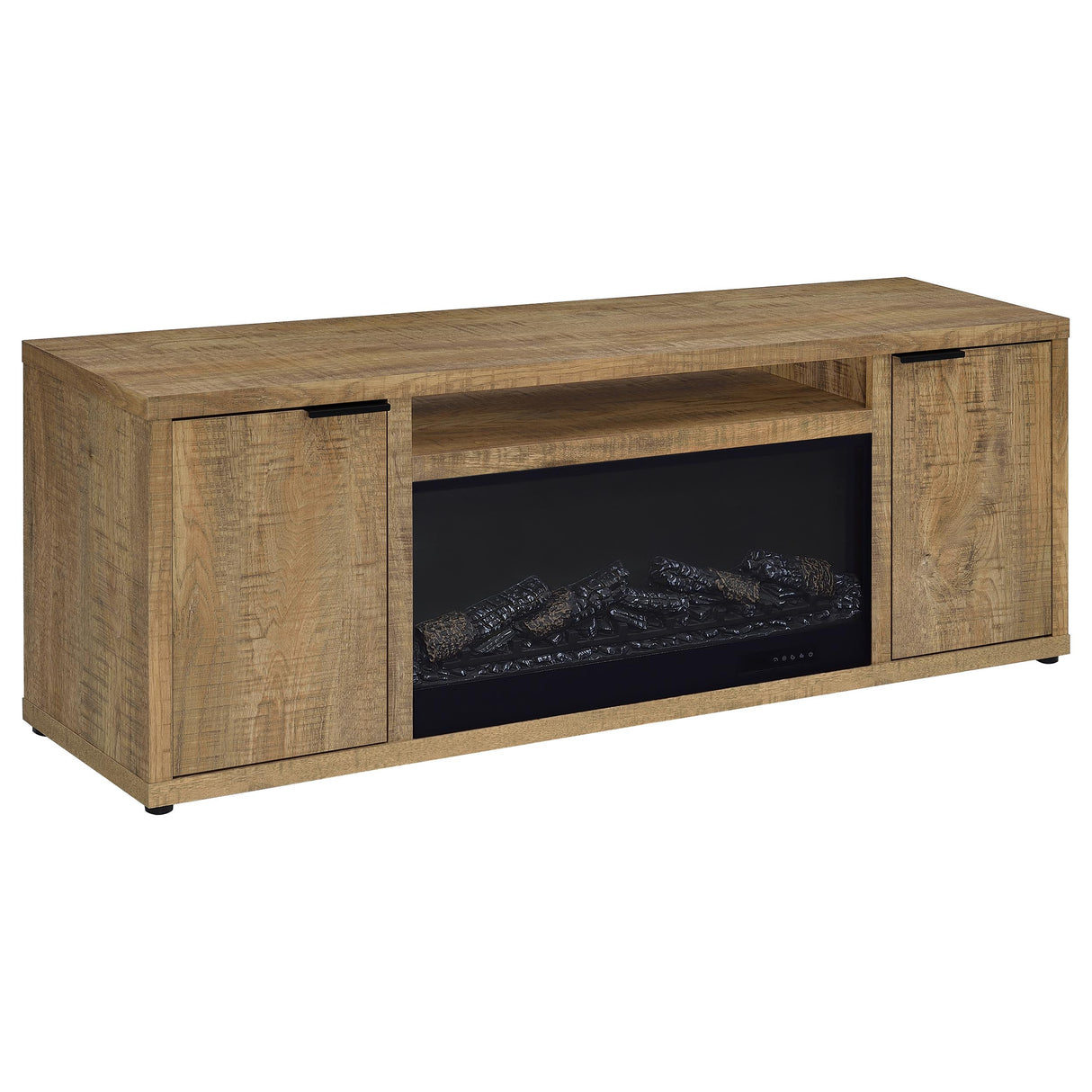 Fuller TV Stand Fireplace Console - galleria furniture outlet