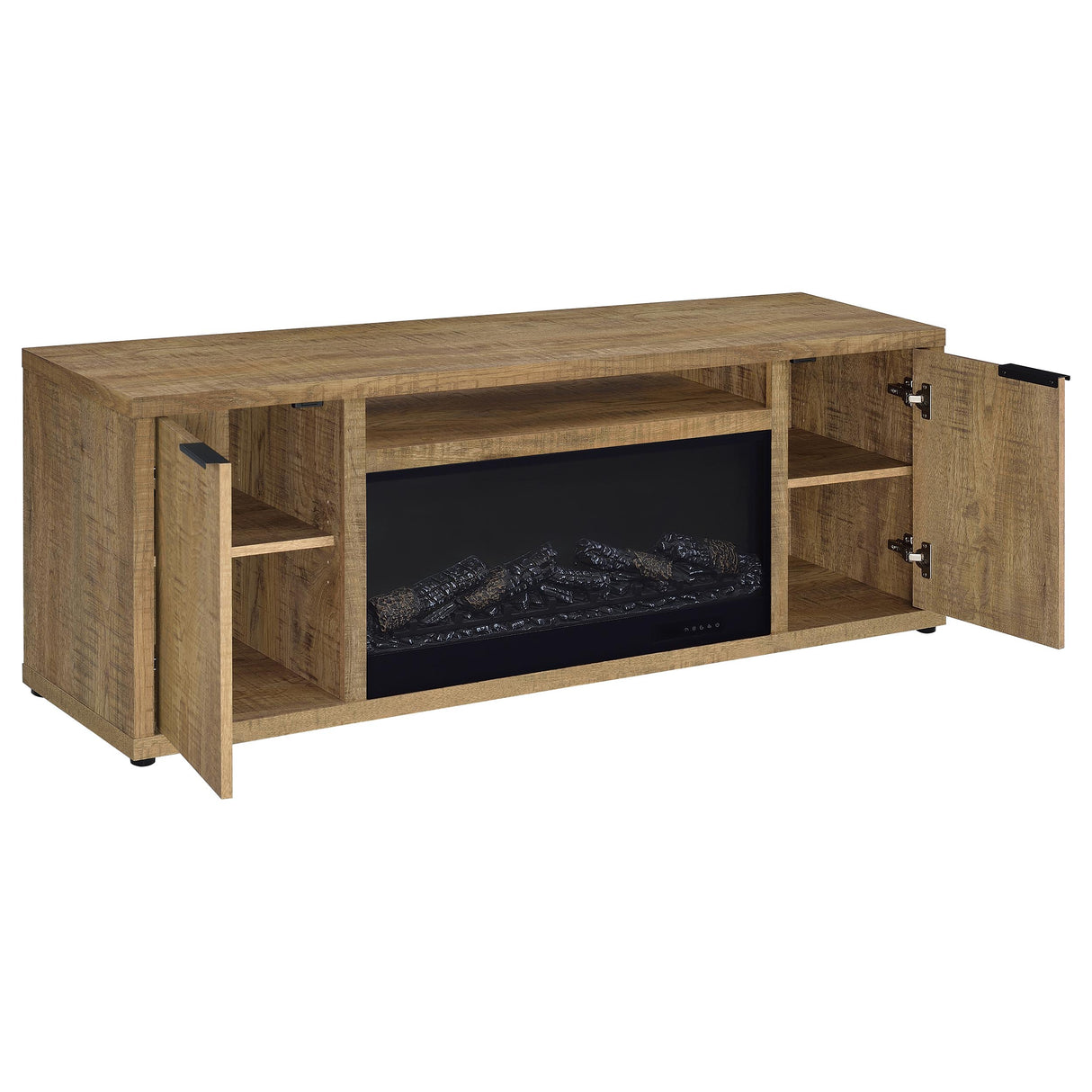 Fuller TV Stand Fireplace Console - galleria furniture outlet