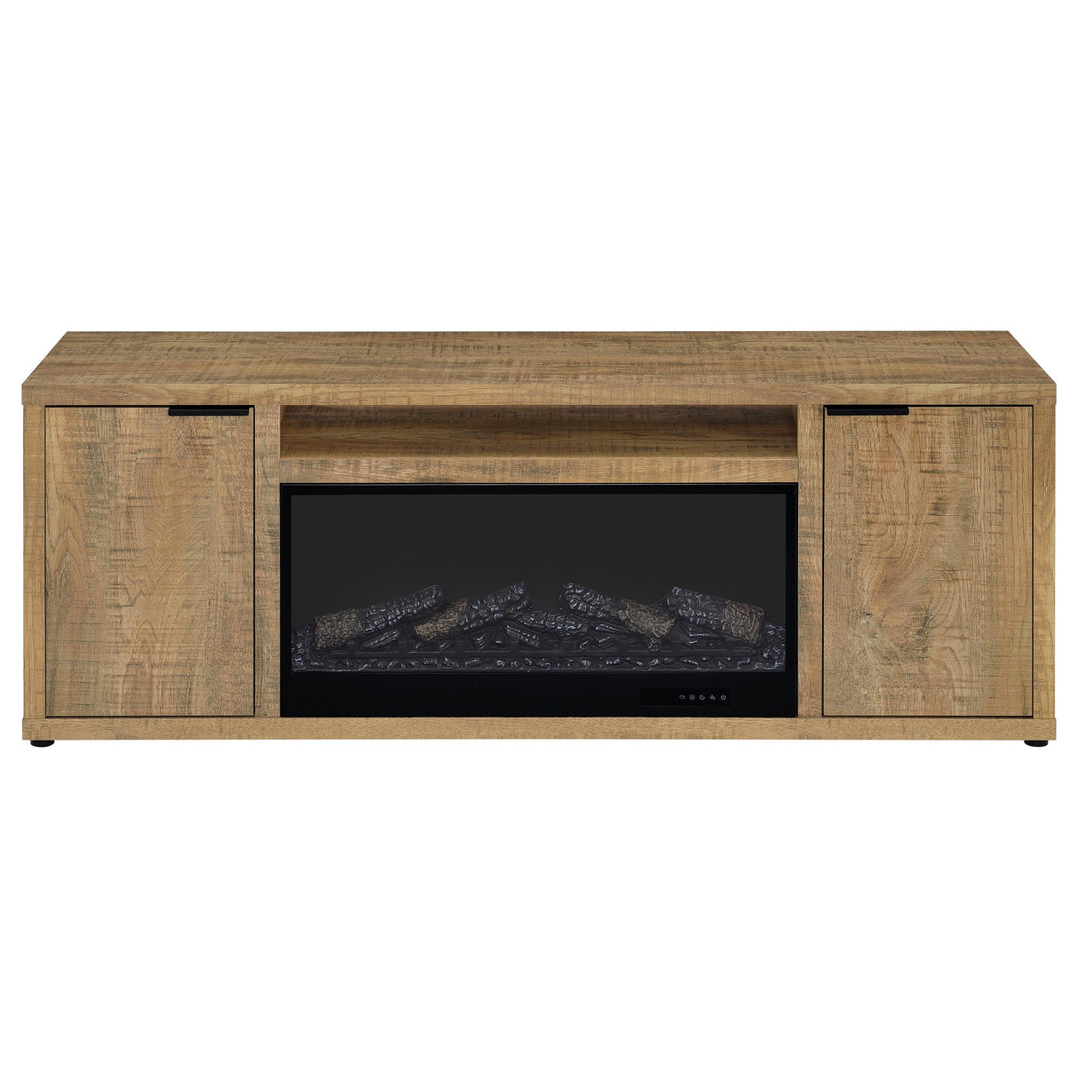 Fuller TV Stand Fireplace Console - galleria furniture outlet