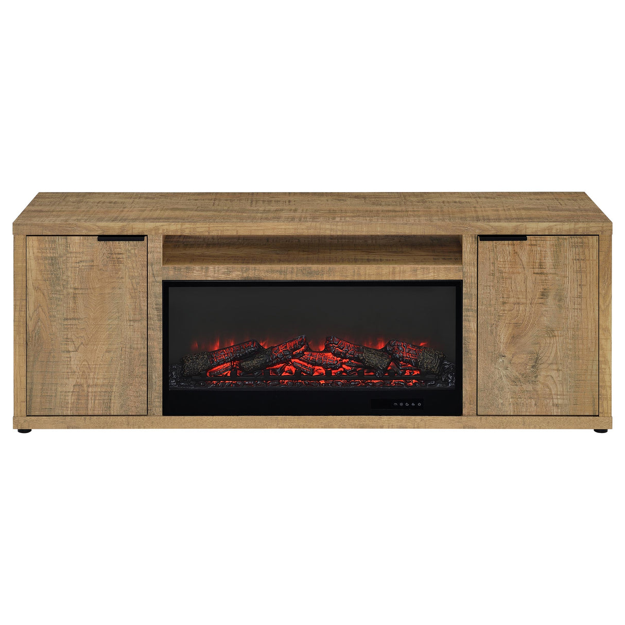 Fuller TV Stand Fireplace Console - galleria furniture outlet