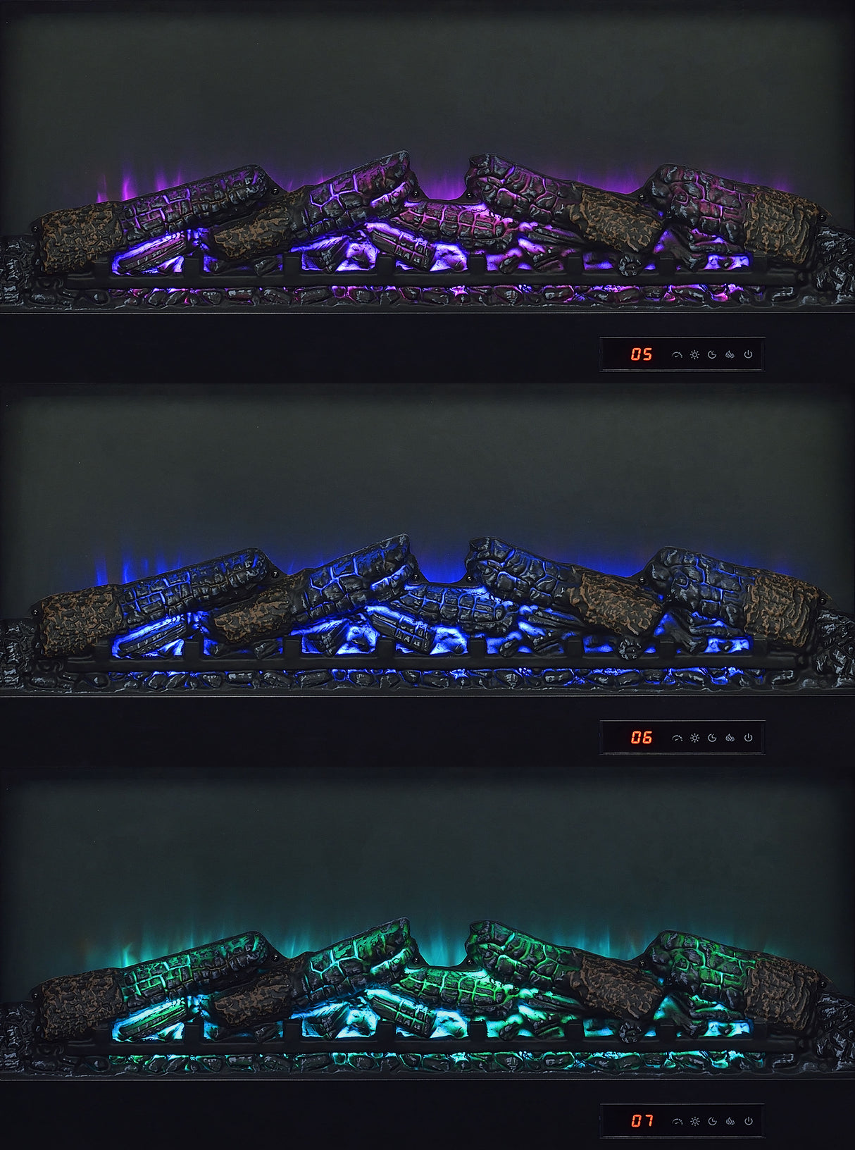 Enfield TV Stand Fireplace Console - galleria furniture outlet