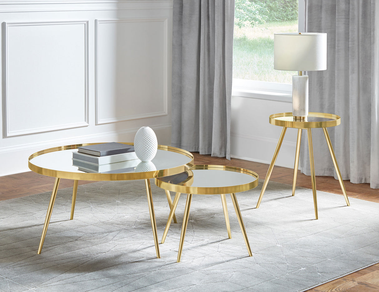 Kaelyn Nesting Coffee Table - galleria furniture outlet