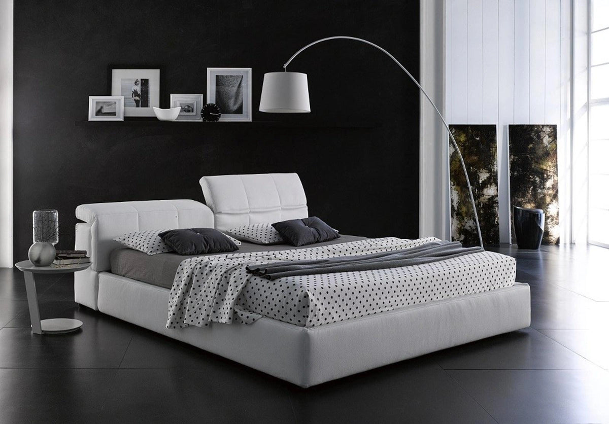 J&M Furniture Tower Queen Storage Bed in White