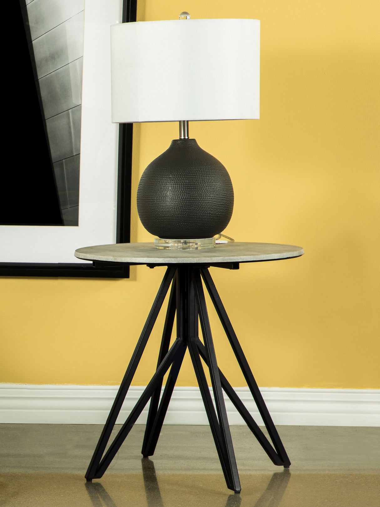 Hadi End Table - galleria furniture outlet