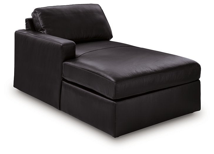 Modmax II Sectional with Chaise and Audio Consoles - galleria furniture outlet