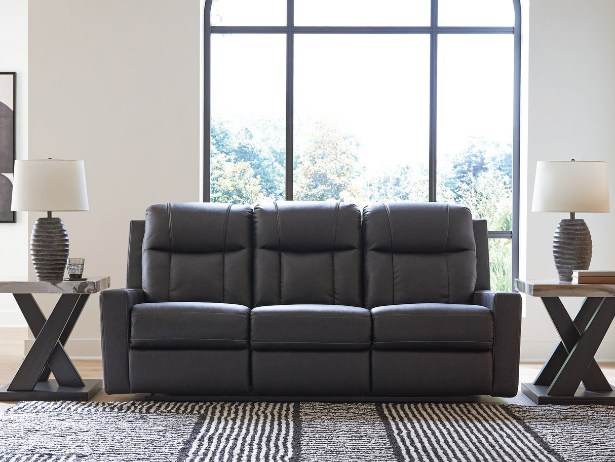 Mackmenville Reclining Sofa - galleria furniture outlet