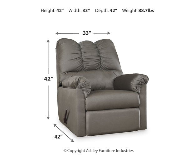 Darcy Recliner - galleria furniture outlet