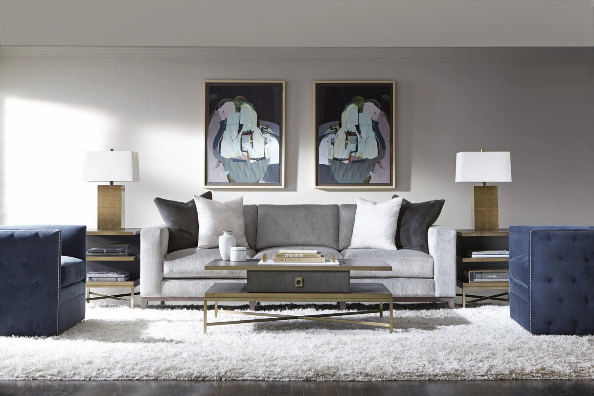 Palazzo Fabric Swivel Chair