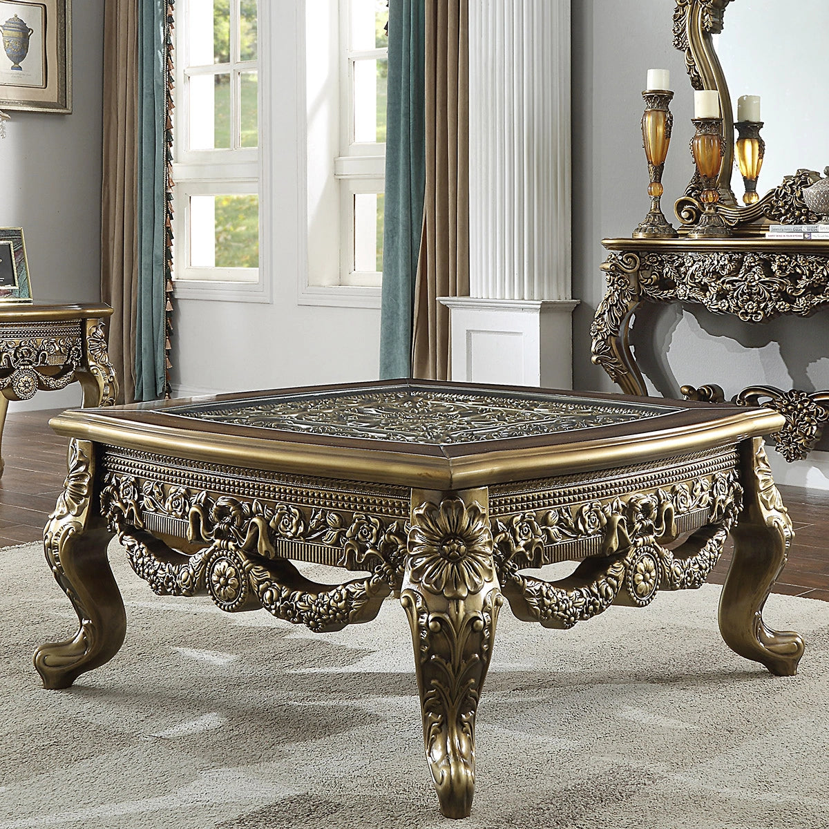 HD-905 BR - COFFEE TABLE