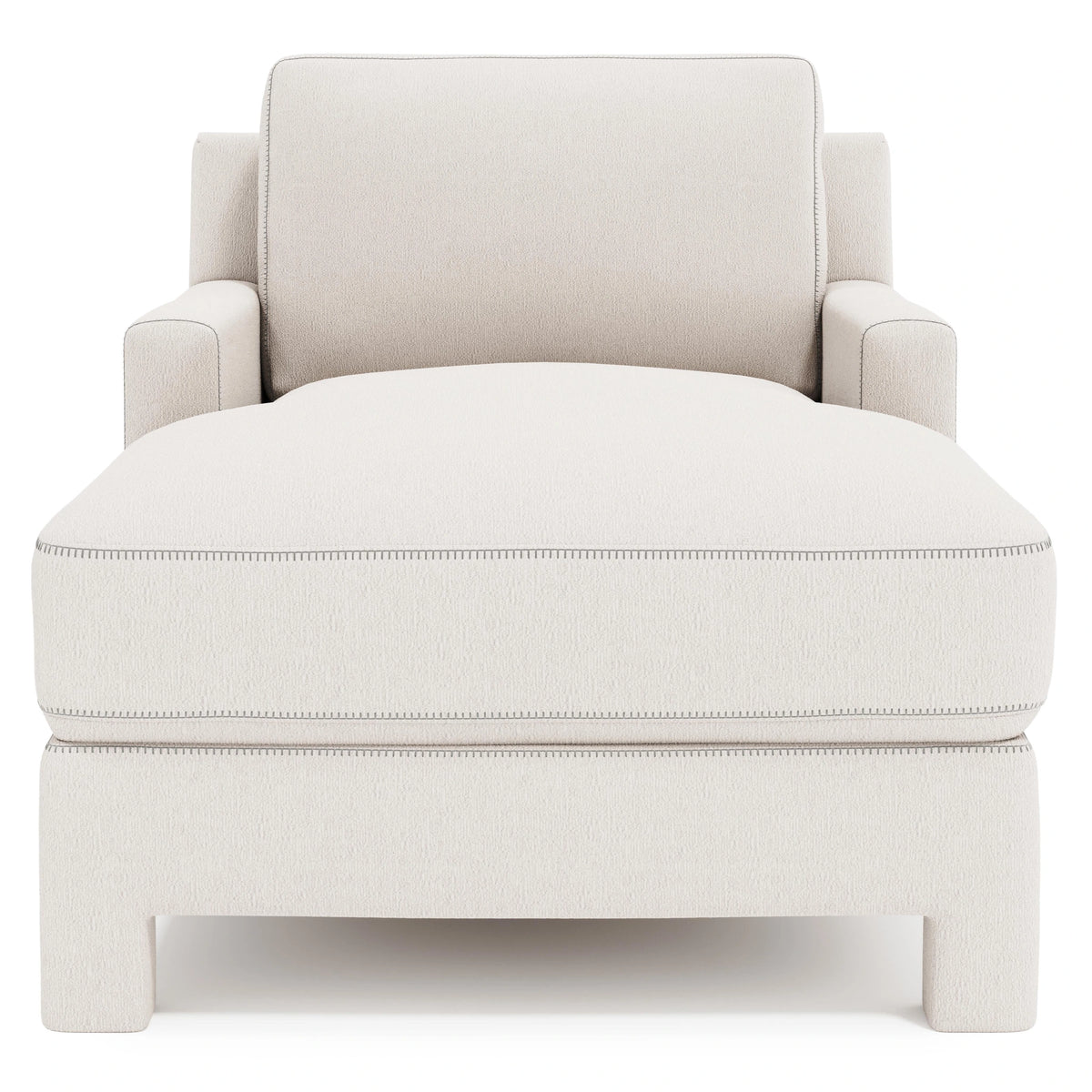 Mily Fabric Chaise Without Pillows