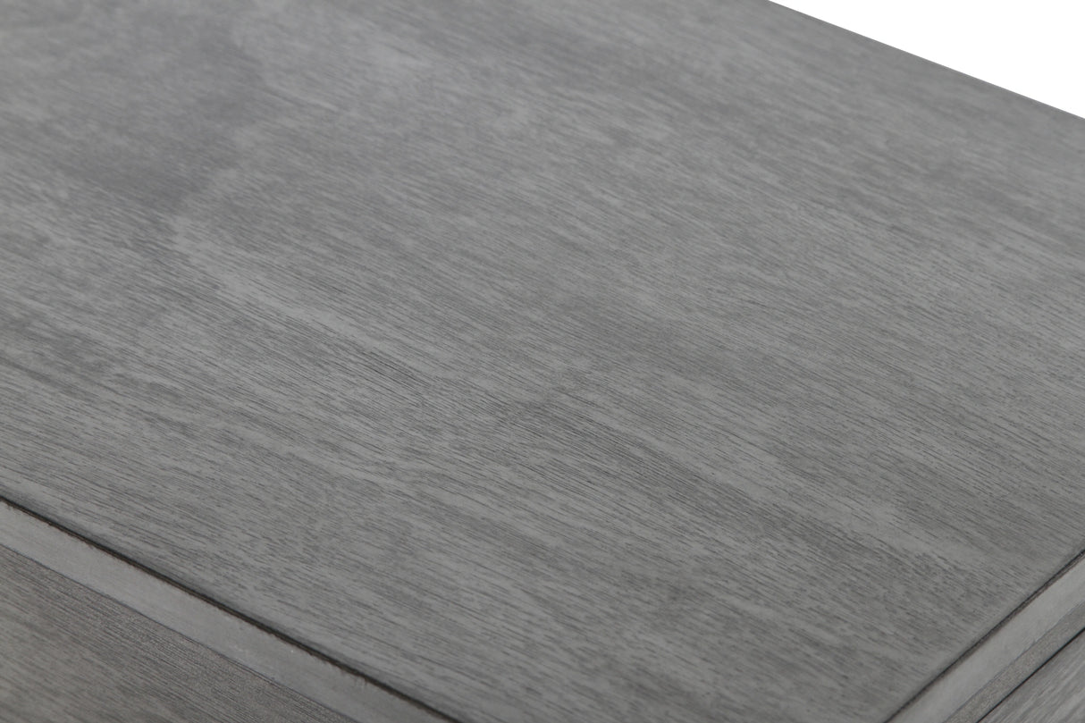 NOAH END TABLE WITH DRAWER-GRAY