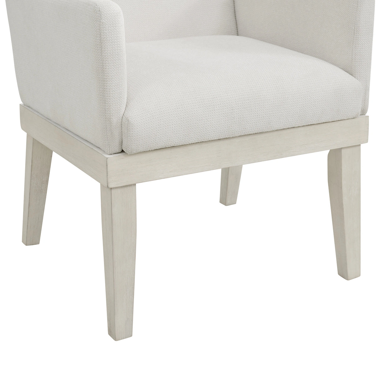 Avalanche Standard Height Dining Set in Antique White-Table and Four Chairs