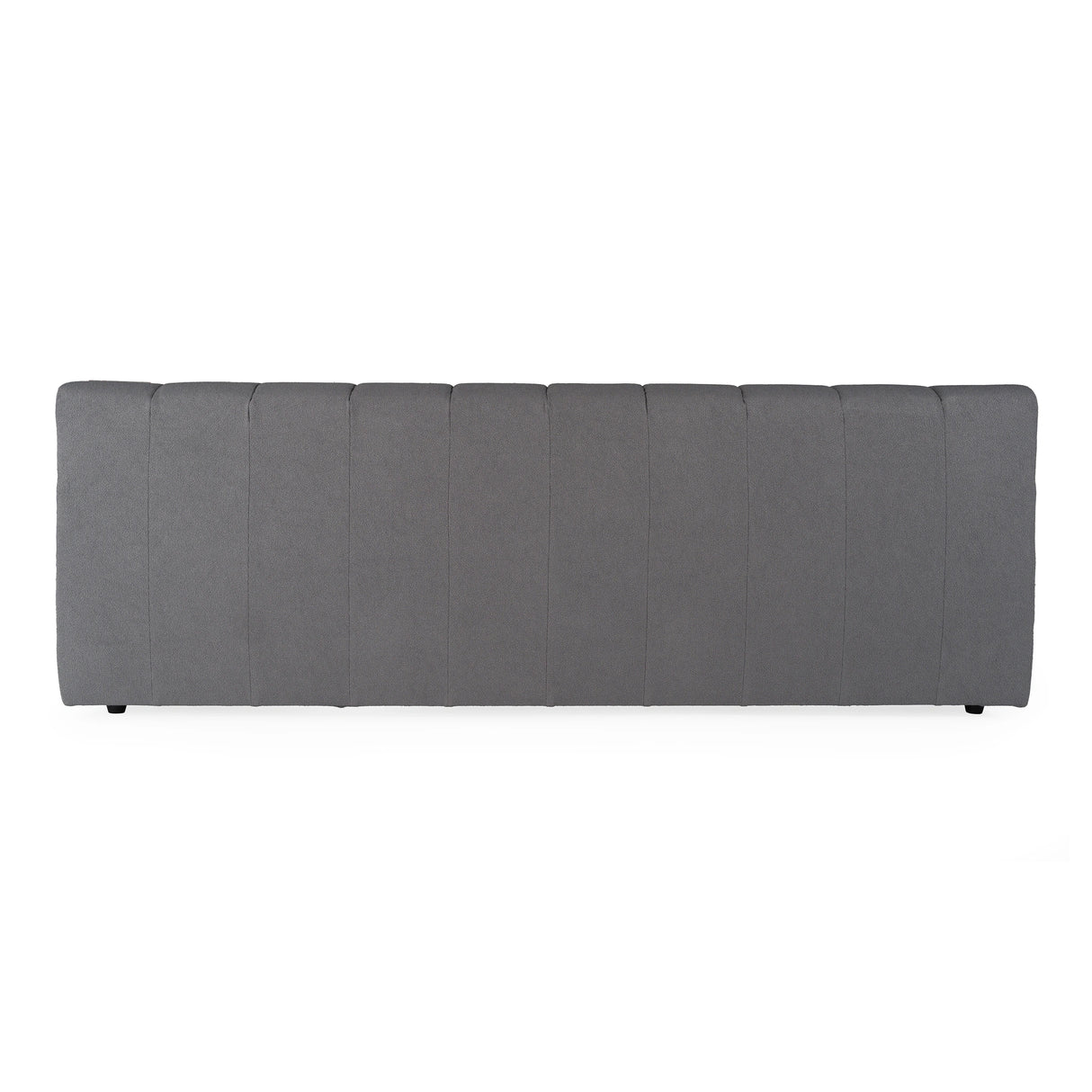 Tyree - Modern Tufted Grey Fabric Bed