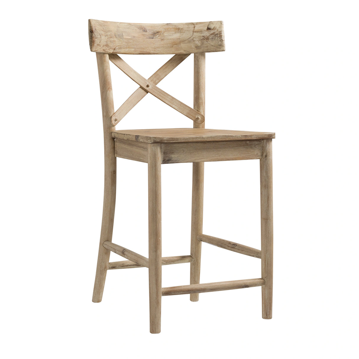 Callista Round Counter Height 5PC Dining Set-Table and Four Stools