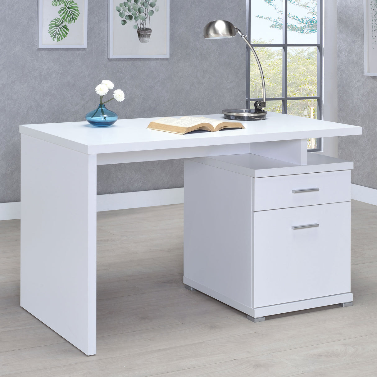 Irving Computer Desk - galleria furniture outlet
