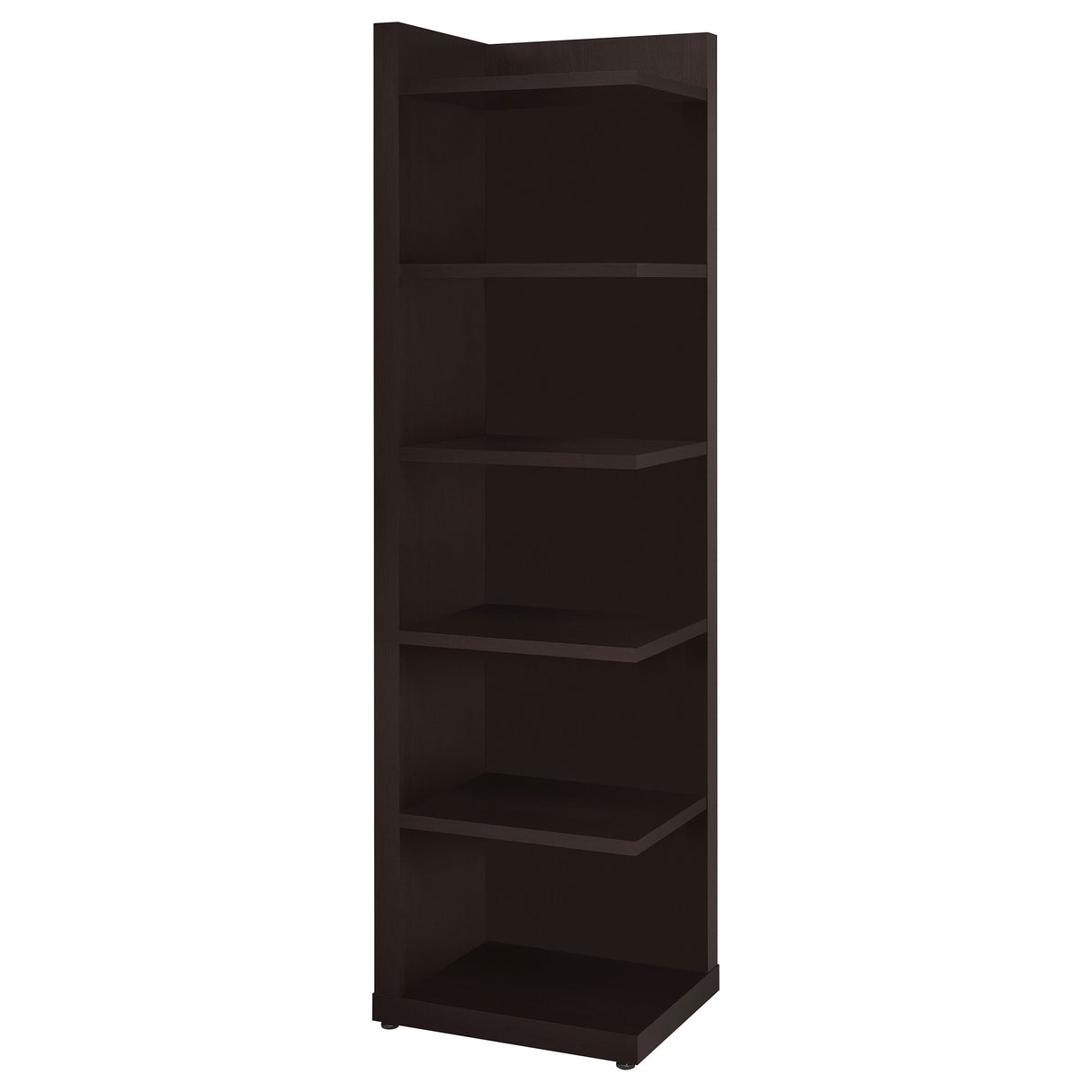 Alder Corner Bookcase - galleria furniture outlet