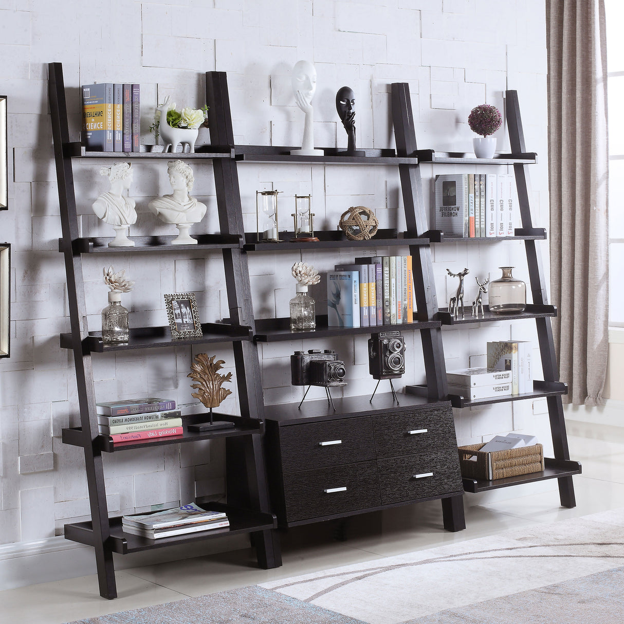 Colella Bookshelf - galleria furniture outlet